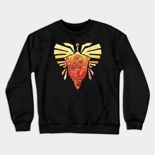 Monster Hunter Sword and Shield (lined) Crewneck Sweatshirt